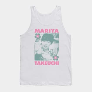 Mariya Takeuchi - 80s Citypop Fanmade Tank Top